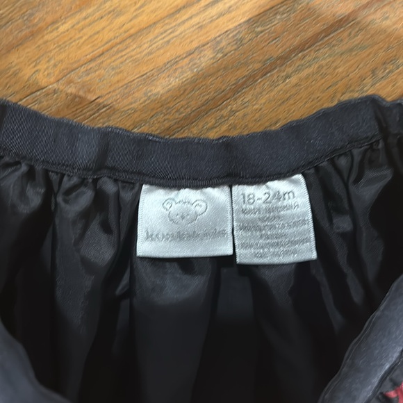 Girls Plaid Circle Skirt - Picture 4 of 5